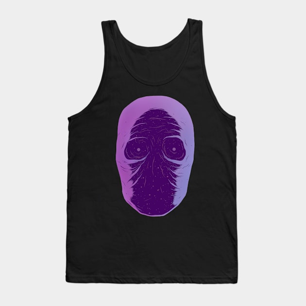 Cankor Mask - for black shirts Tank Top by Cankor Comics